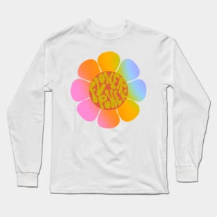 Flower power - rainbow flower Long Sleeve T-Shirt